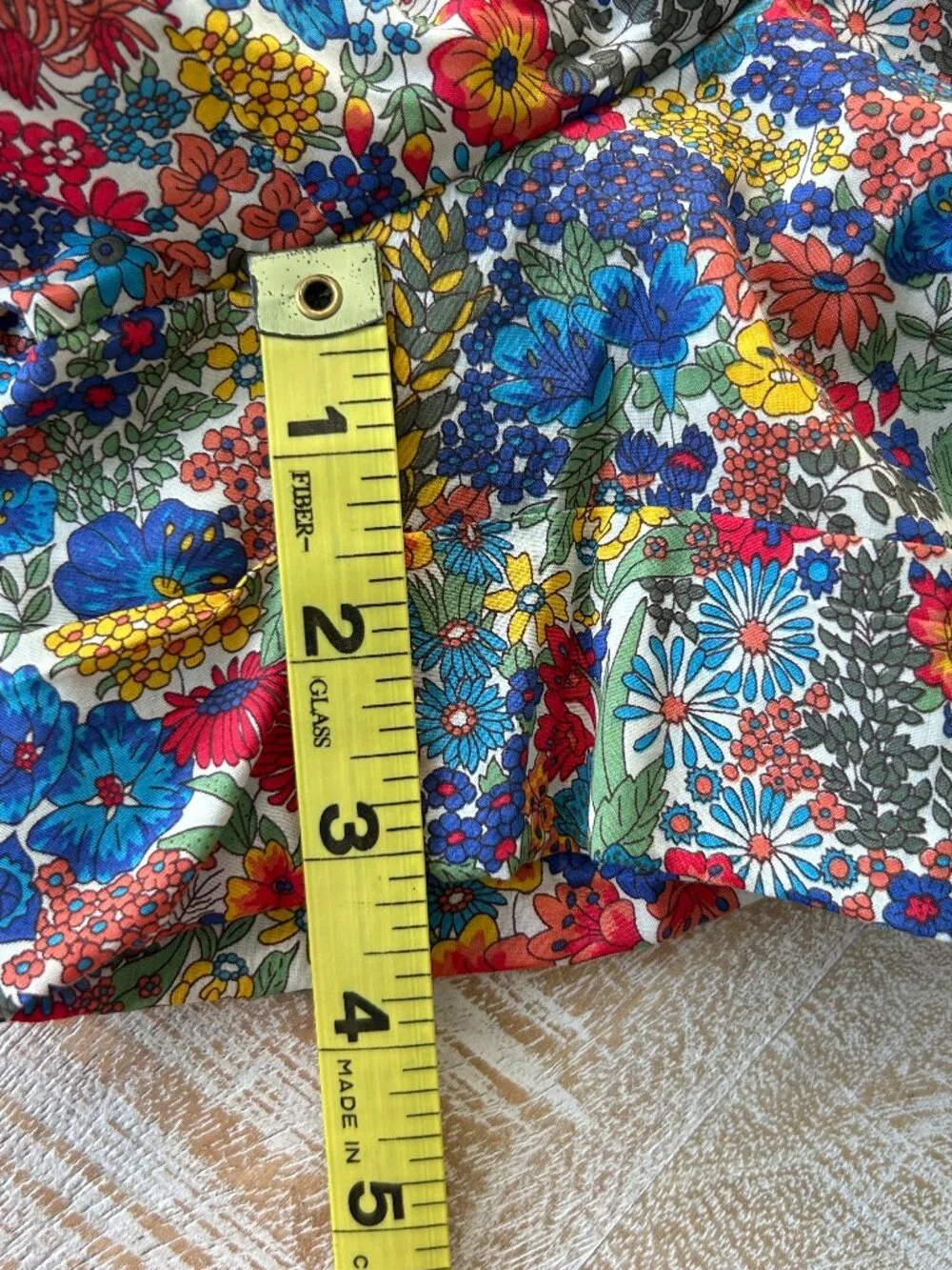 J Crew Liberty High-Waisted Floral Belted Women’s Shorts - Multicolor Size 4
